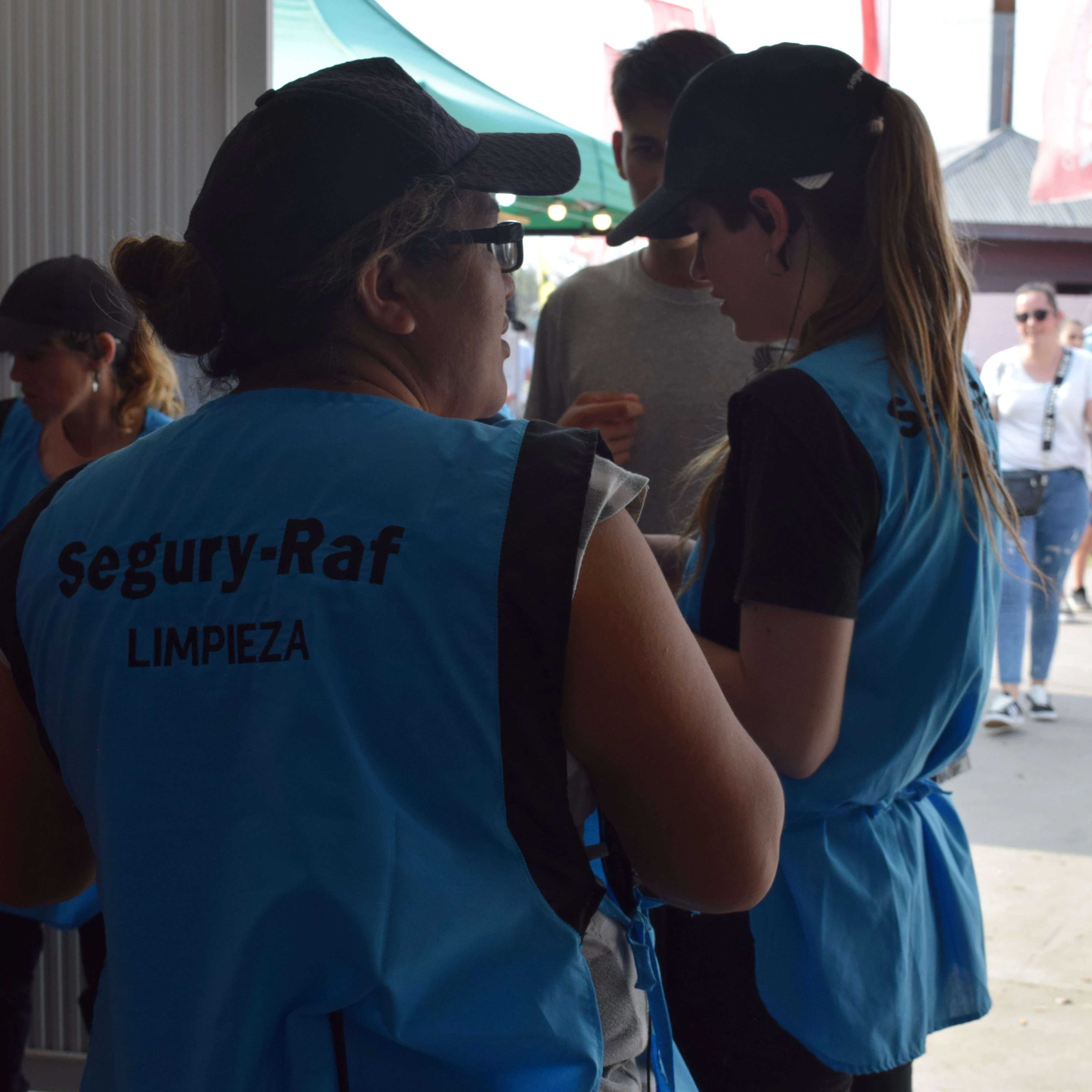 seguridad y limpieza en la Expo Rural 2024.